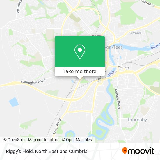 Riggy's Field map