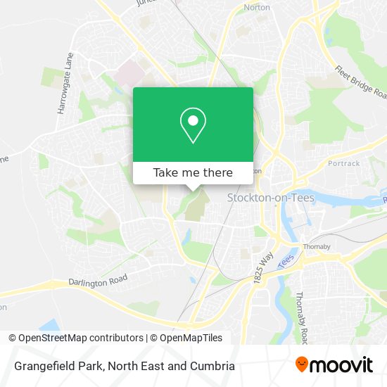 Grangefield Park map