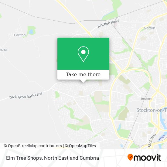 Elm Tree Shops map