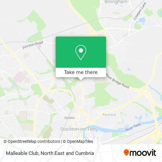 Malleable Club map