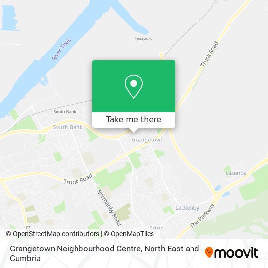 Grangetown Neighbourhood Centre map