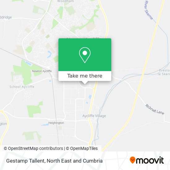 Gestamp Tallent map