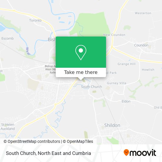 South Church map