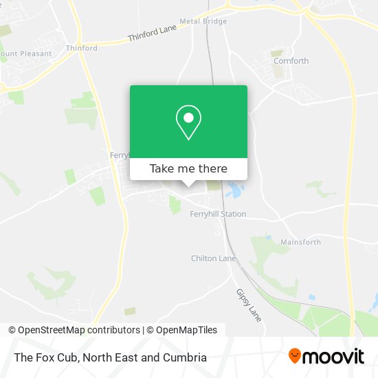 The Fox Cub map