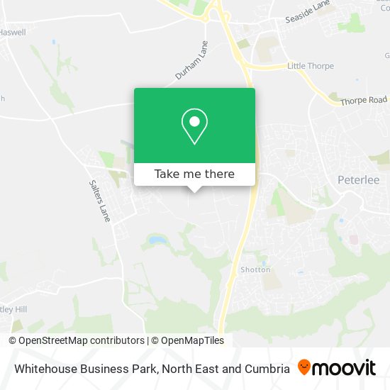 Whitehouse Business Park map