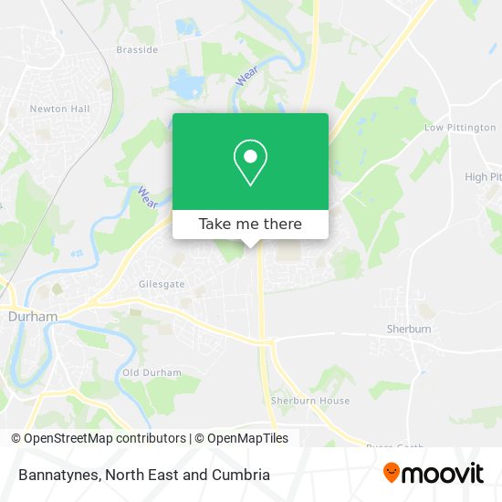 Bannatynes map