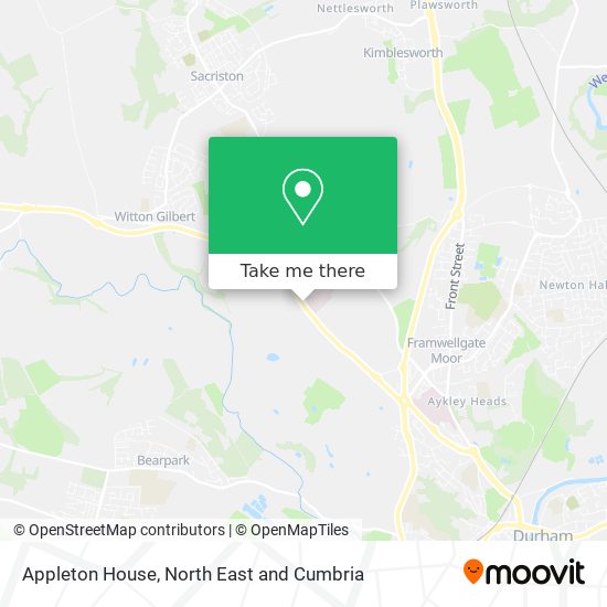 Appleton House map