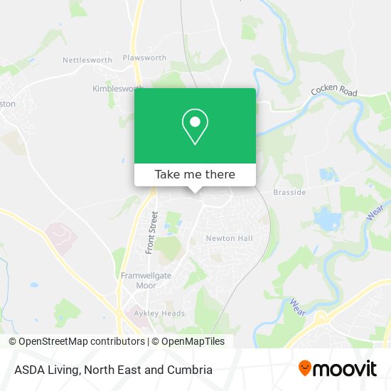 ASDA Living map