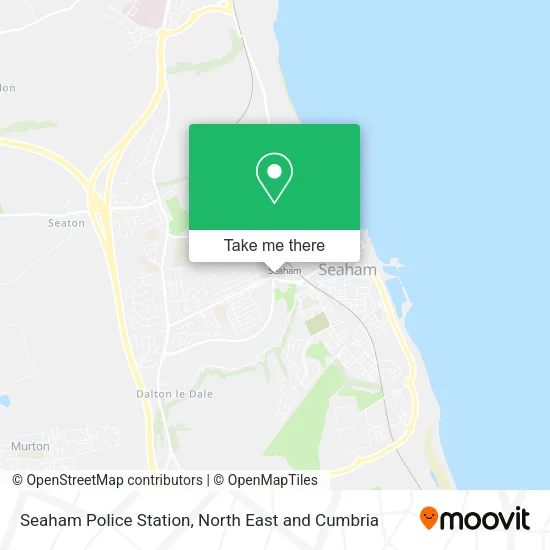 Seaham Police Station map