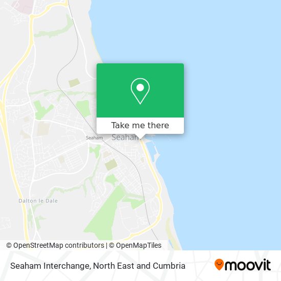 Seaham Interchange map