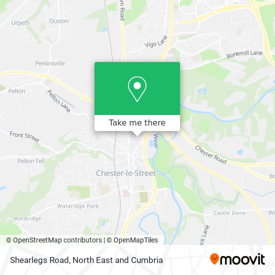 Shearlegs Road map