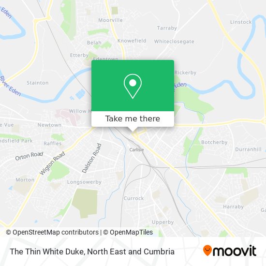 The Thin White Duke map