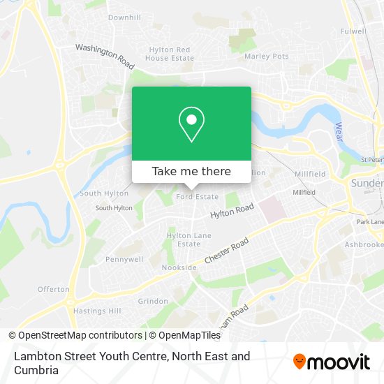 Lambton Street Youth Centre map
