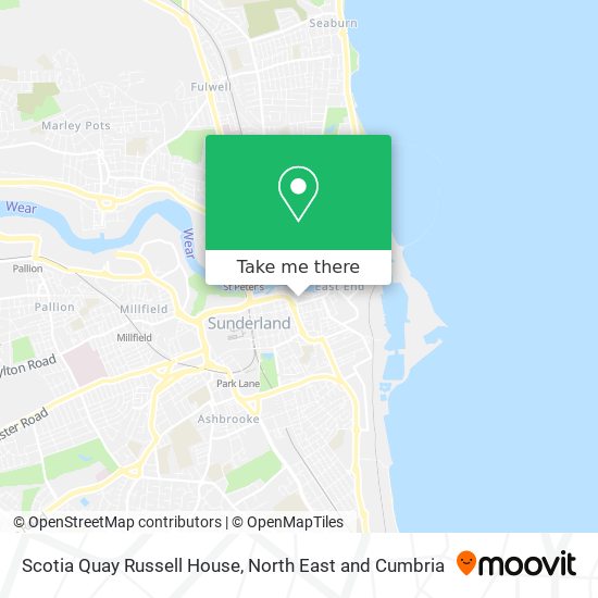 Scotia Quay Russell House map
