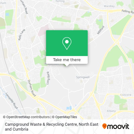 Campground Waste & Recycling Centre map