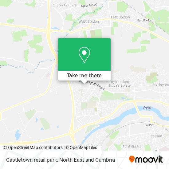 Castletown retail park map
