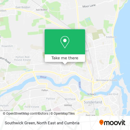 Southwick Green map