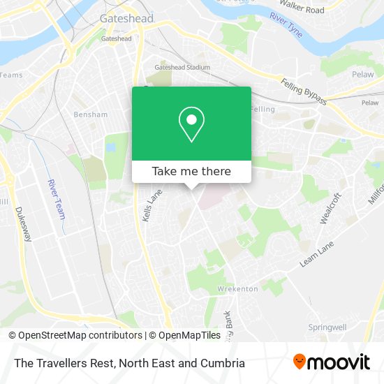 The Travellers Rest map