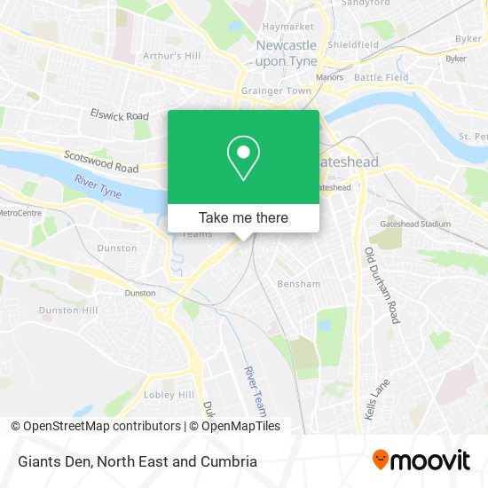 Giants Den map