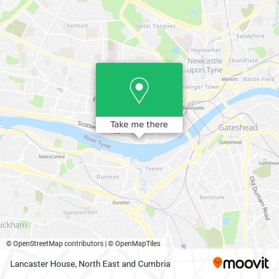Lancaster House map