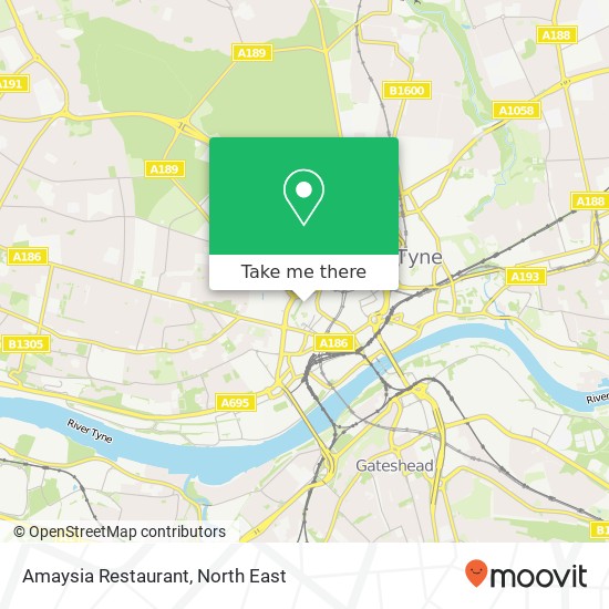 Amaysia Restaurant map