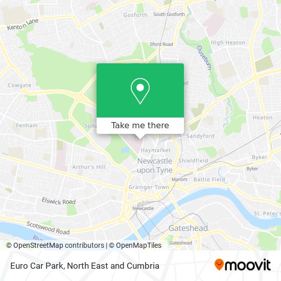 Euro Car Park map