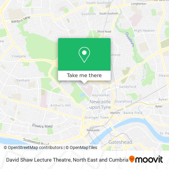 David Shaw Lecture Theatre map
