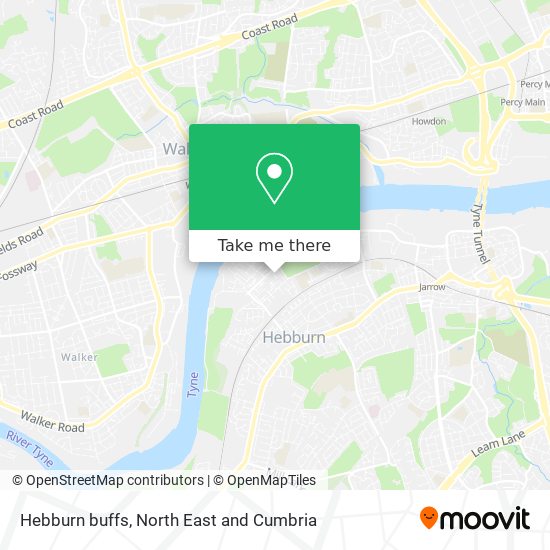 Hebburn buffs map