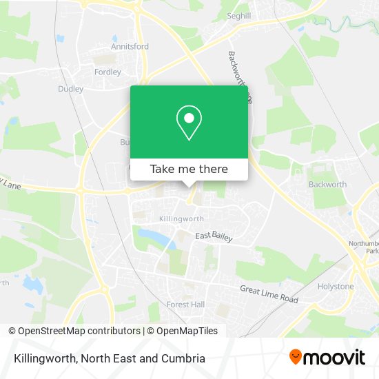 Killingworth map