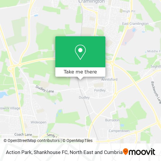 Action Park, Shankhouse FC map
