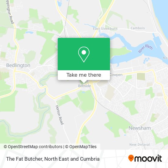 The Fat Butcher map