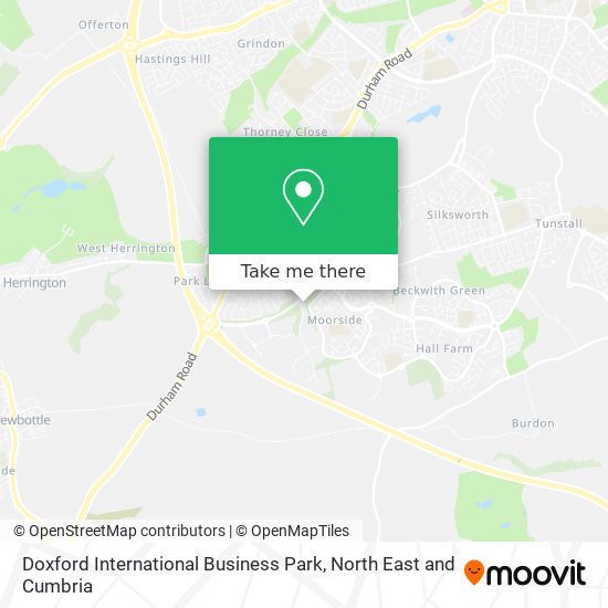 Doxford International Business Park map