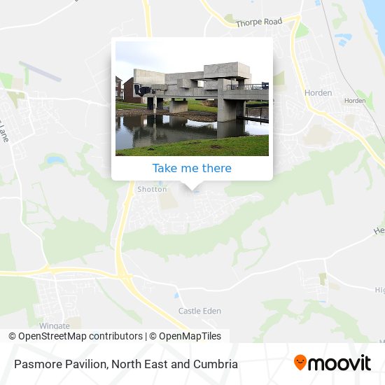 Pasmore Pavilion map