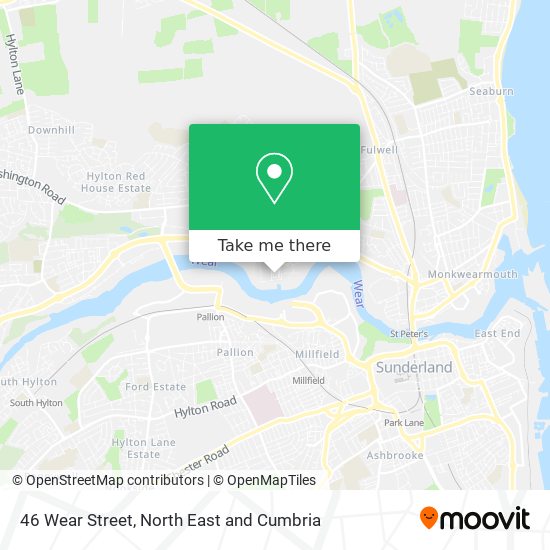 46 Wear Street map