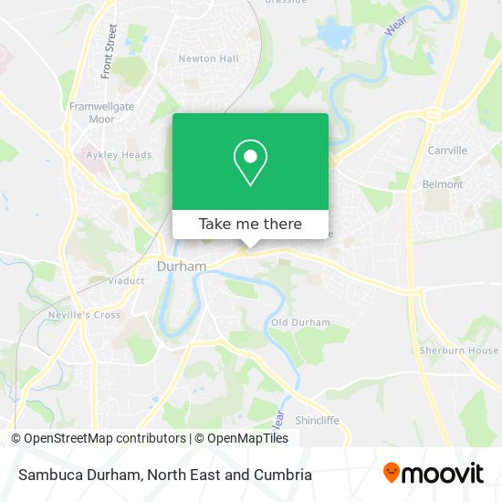 Sambuca Durham map