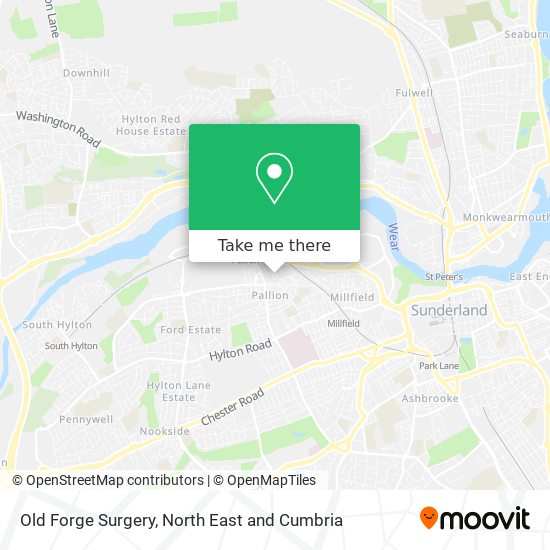 Old Forge Surgery map