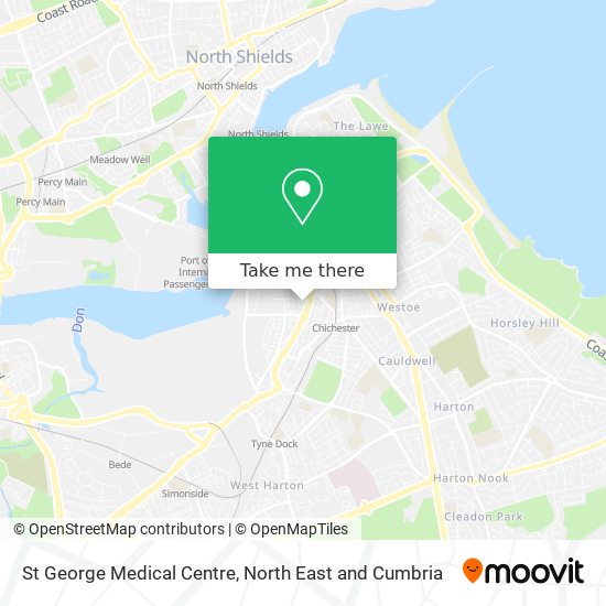 St George Medical Centre map