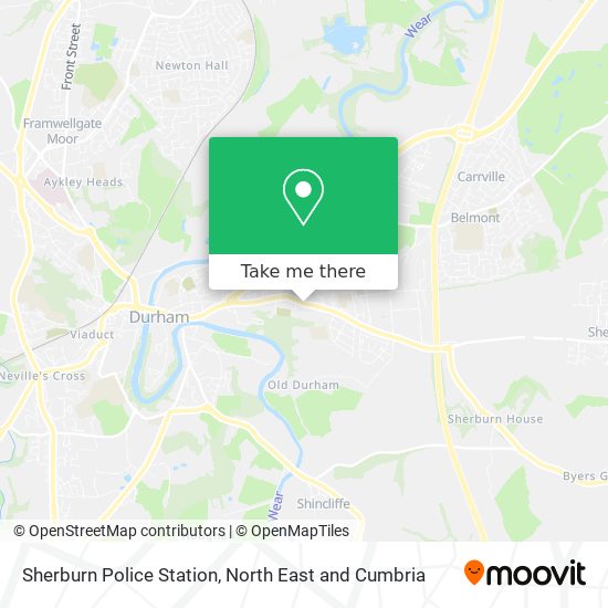 Sherburn Police Station map
