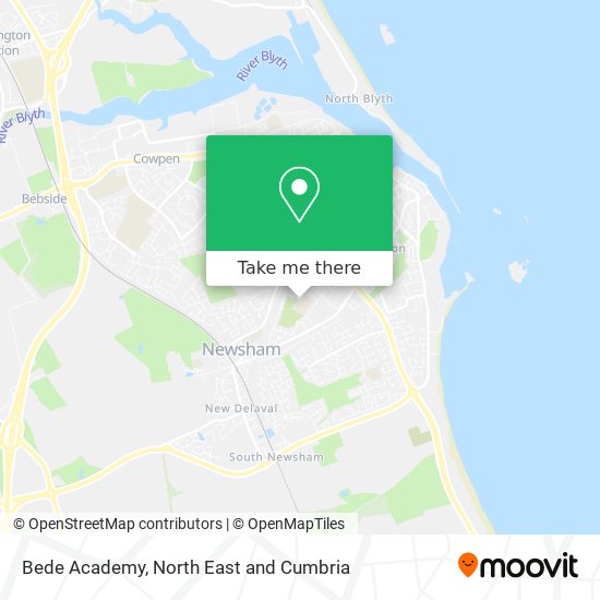 Bede Academy map