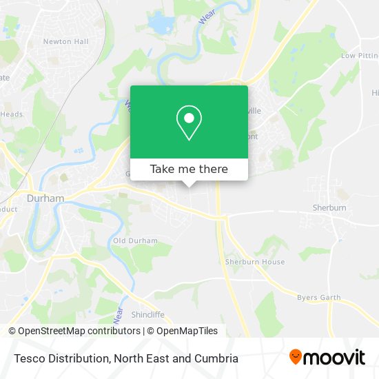 Tesco Distribution map