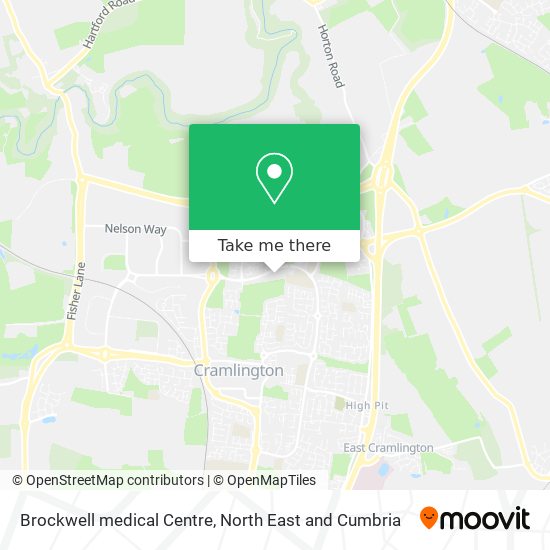 Brockwell medical Centre map