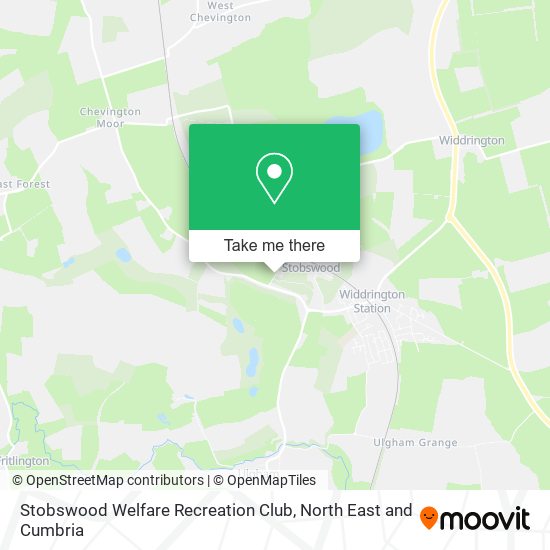Stobswood Welfare Recreation Club map