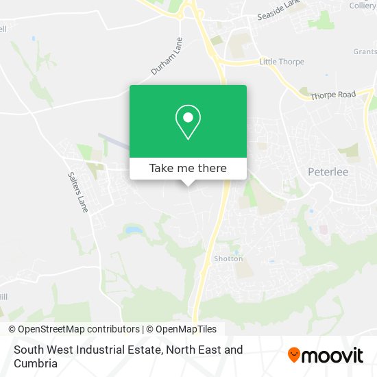 South West Industrial Estate map