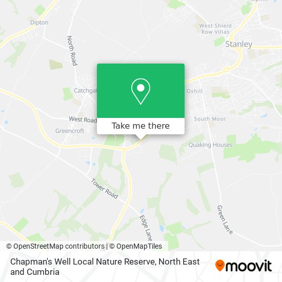 Chapman's Well Local Nature Reserve map
