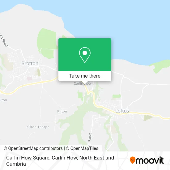 Carlin How Square, Carlin How map