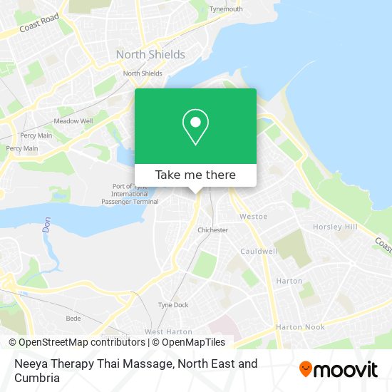 Neeya Therapy Thai Massage map