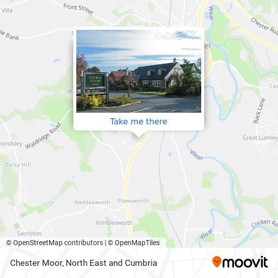 Chester Moor map