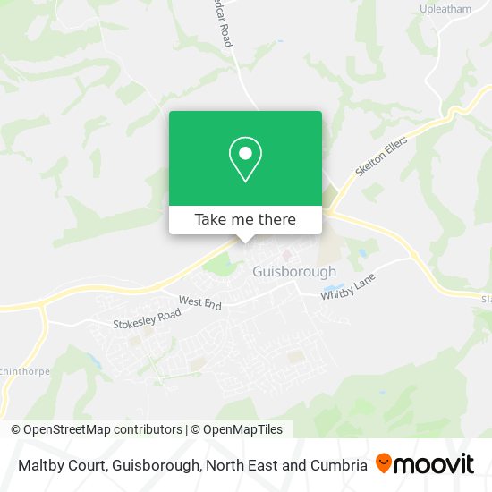 Maltby Court, Guisborough map