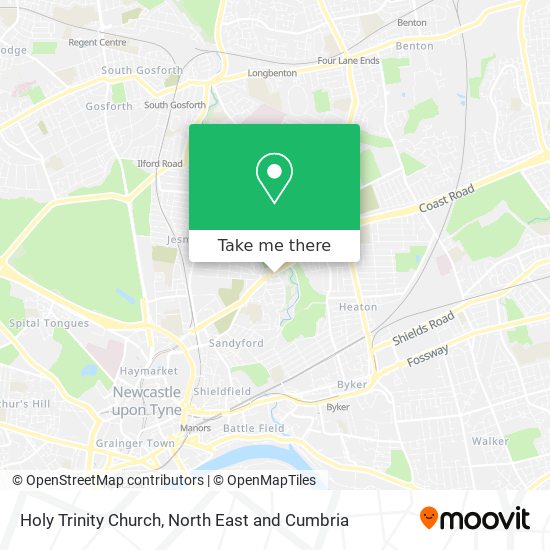 Holy Trinity Church map