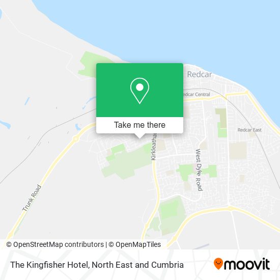 The Kingfisher Hotel map